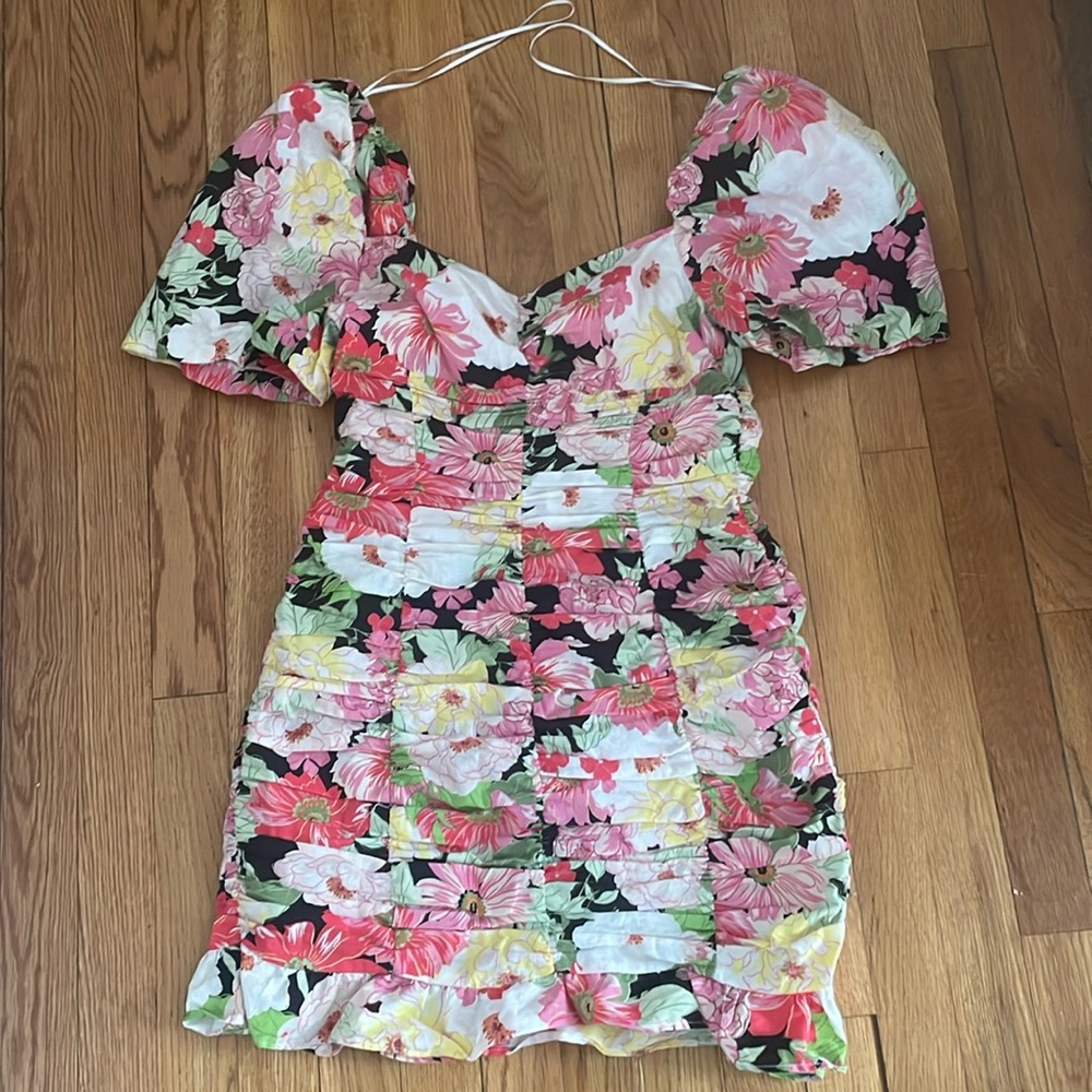 Zara Floral Dress Medium
